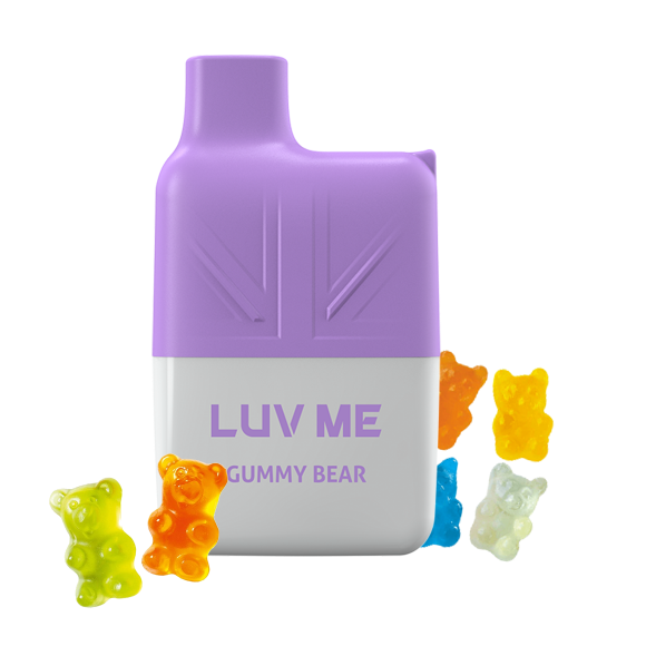 LUV ME SG600 Mesh Coil Disposable Vape 600 Puffs Gummy Bear