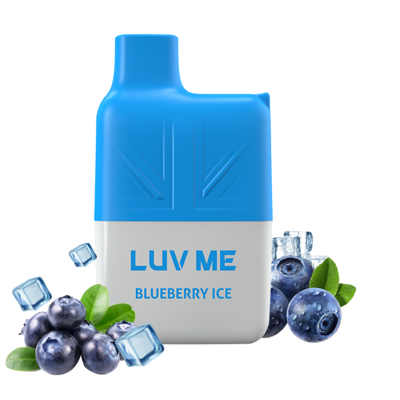 LUV ME SG600 Mesh Coil Disposable Vape 600 Puffs Blueberry Ice