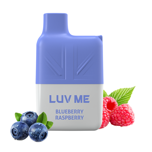 LUV ME SG600 Mesh Coil Disposable Vape 600 Puffs Blueberry Raspberry