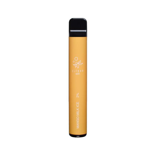 Elf Bar 600 Mango Milk Ice Disposable Vape 20mg
