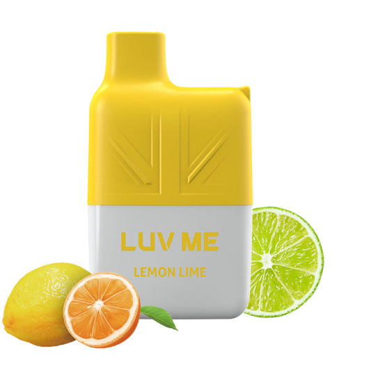 LUV ME SG600 Mesh Coil Disposable Vape 600 Puffs Lemon Lime