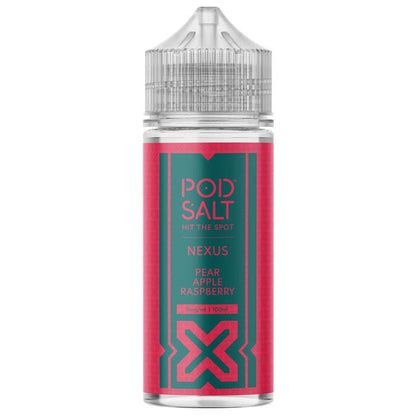 Pod Salt Nexus Pear Apple Raspberry 100ml Shortfill E-Liquid