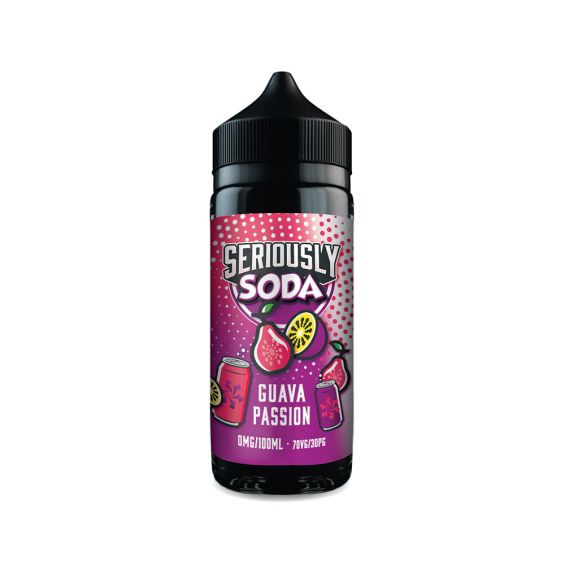 Seriously Soda Guava Passion 100ml Shortfill E-Liquid