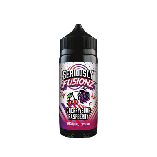 Seriously Fusionz Cherry Sour Raspberry 100ml Shortfill E-Liquid