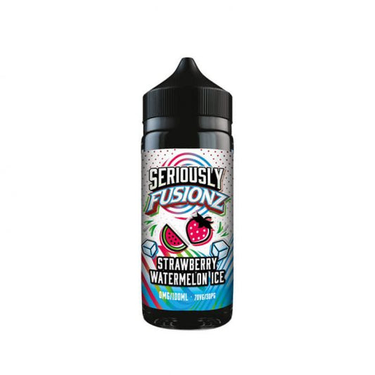 Seriously Fusionz Strawberry Watermelon Ice 100ml Shortfill E-Liquid