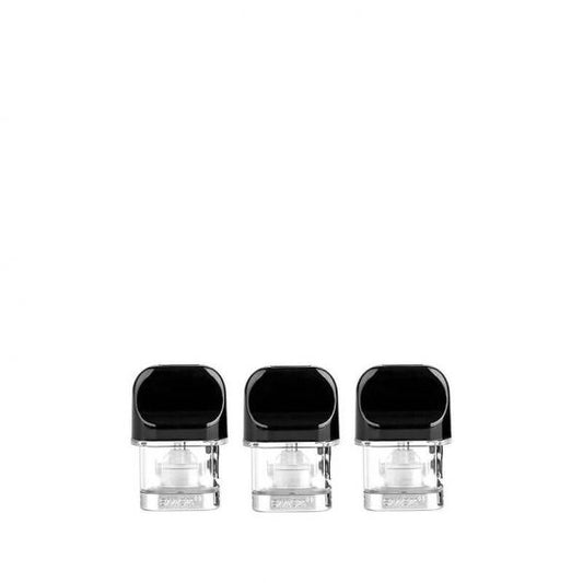 Replacement, refillable fixed-coil Smok Novo Pods x 3
