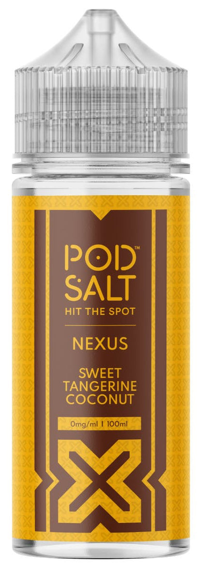 Pod Salt Nexus Sweet Tangerine Coconut (Coco Sun) 100ml Shortfill E-Liquid