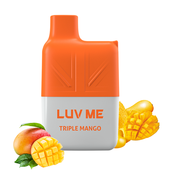 LUV ME SG600 Mesh Coil Disposable Vape 600 Puffs Triple Mango